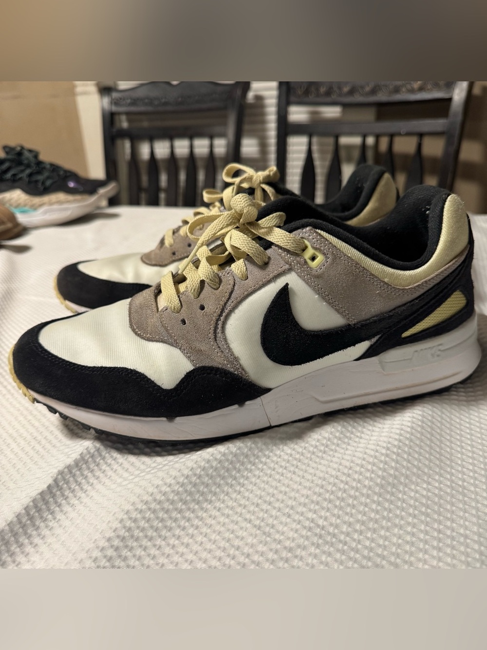 Nike Air Pegasus 89 Golf Black Grey Life Lime Sneakers M Size 10.5 FJ2245-003
